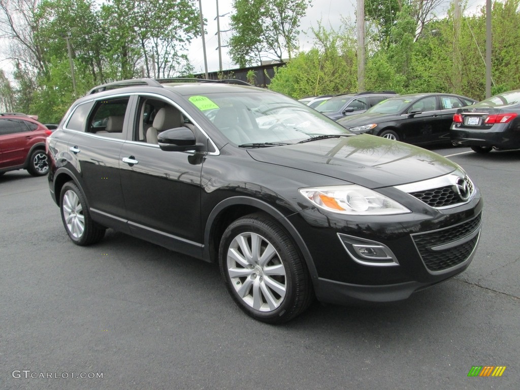 2010 CX-9 Sport AWD - Brilliant Black / Sand photo #4