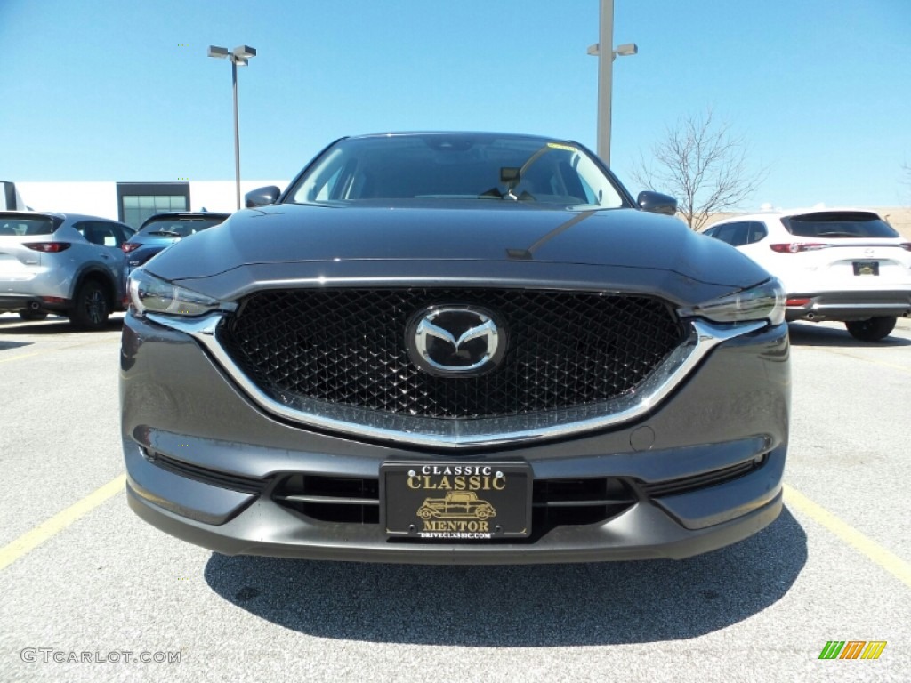 2019 CX-5 Grand Touring AWD - Machine Gray Metallic / Black photo #2