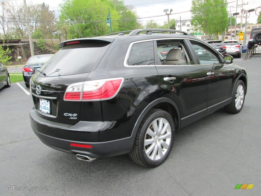 2010 CX-9 Sport AWD - Brilliant Black / Sand photo #6