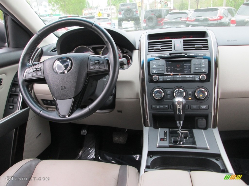 2010 CX-9 Sport AWD - Brilliant Black / Sand photo #10