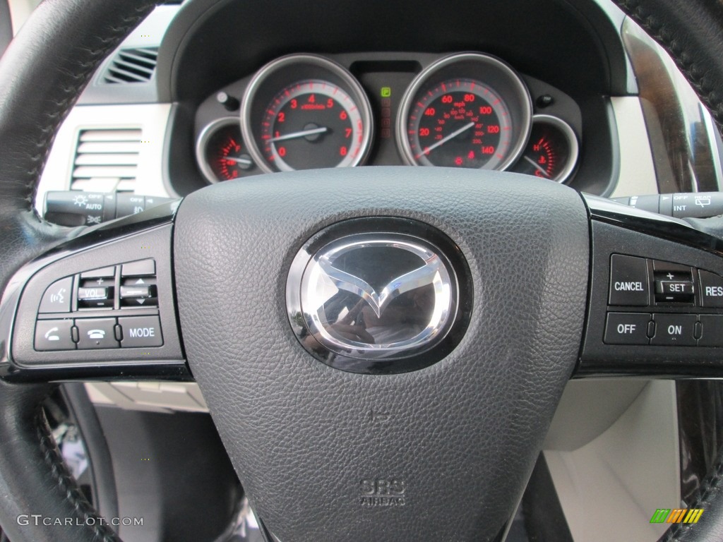 2010 CX-9 Sport AWD - Brilliant Black / Sand photo #11