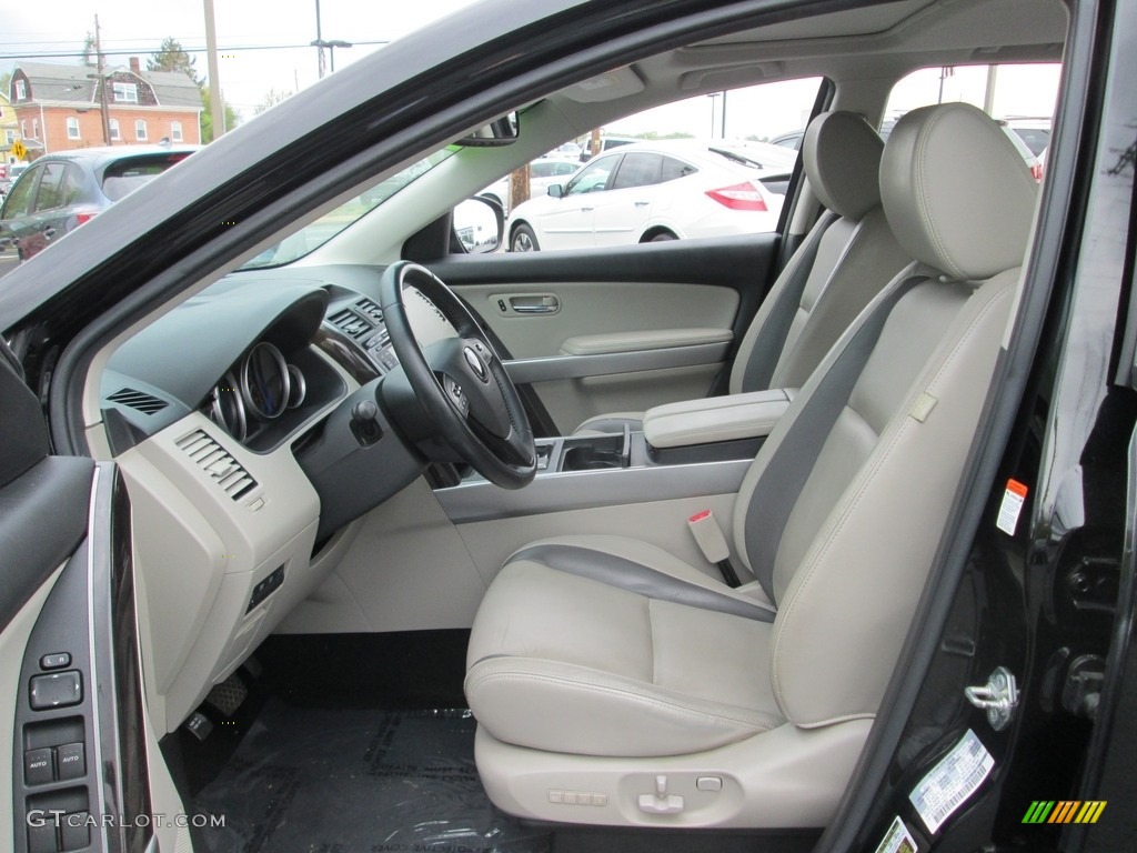 2010 CX-9 Sport AWD - Brilliant Black / Sand photo #13