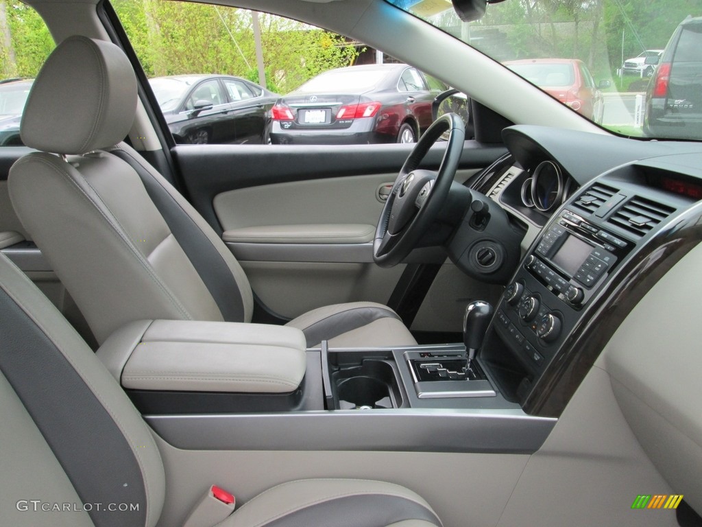 2010 CX-9 Sport AWD - Brilliant Black / Sand photo #17