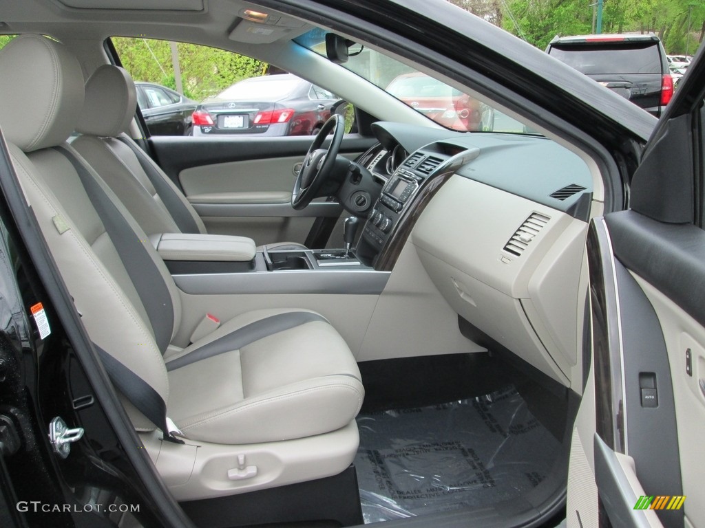 2010 CX-9 Sport AWD - Brilliant Black / Sand photo #18