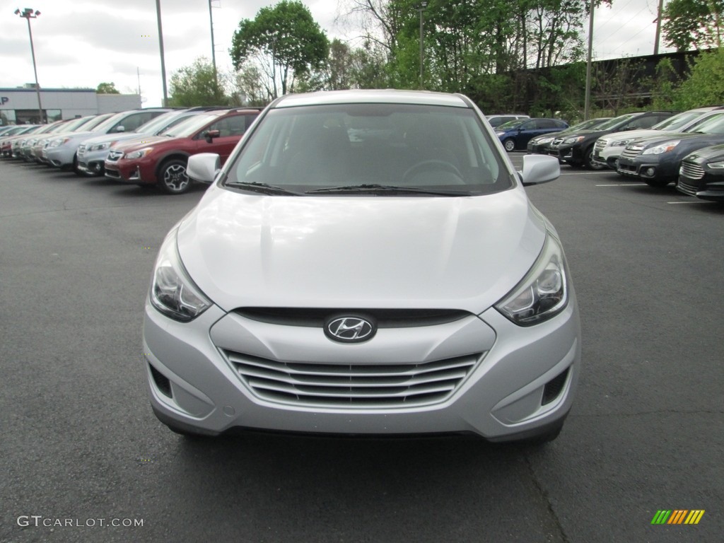 2015 Tucson GLS AWD - Diamond Silver / Black photo #3