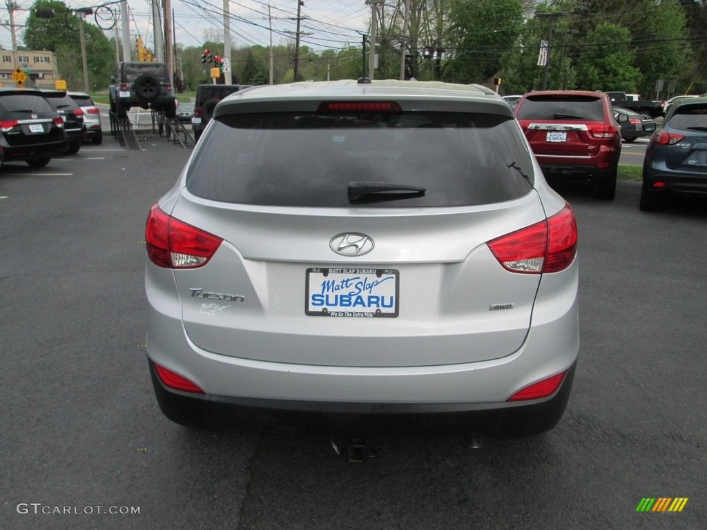 2015 Tucson GLS AWD - Diamond Silver / Black photo #7