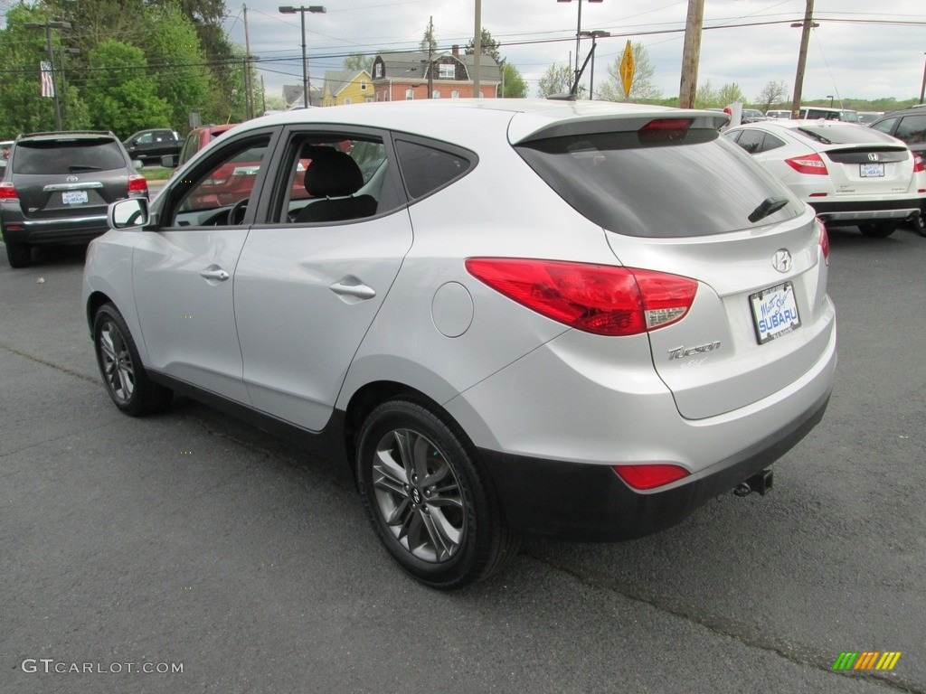 2015 Tucson GLS AWD - Diamond Silver / Black photo #8
