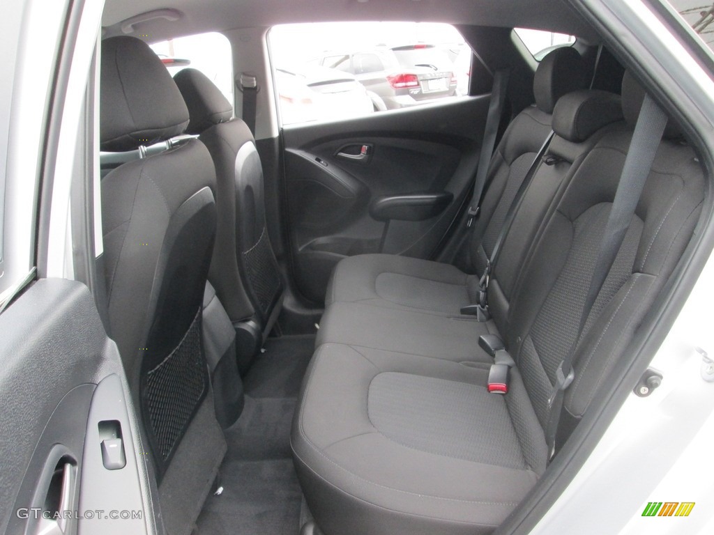 2015 Tucson GLS AWD - Diamond Silver / Black photo #21