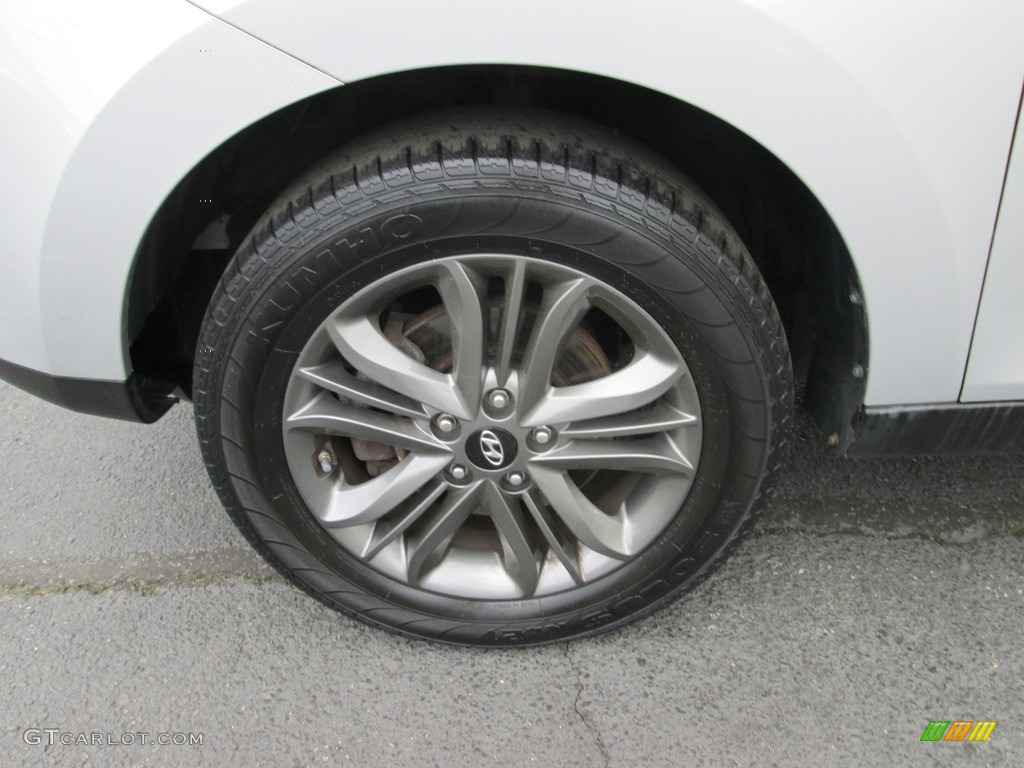 2015 Tucson GLS AWD - Diamond Silver / Black photo #22