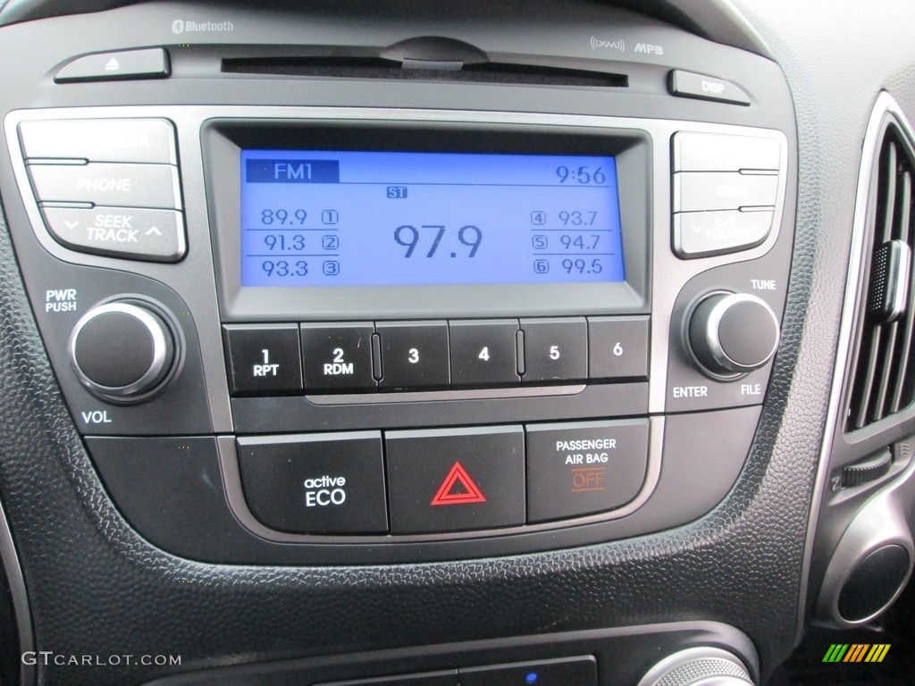 2015 Tucson GLS AWD - Diamond Silver / Black photo #25