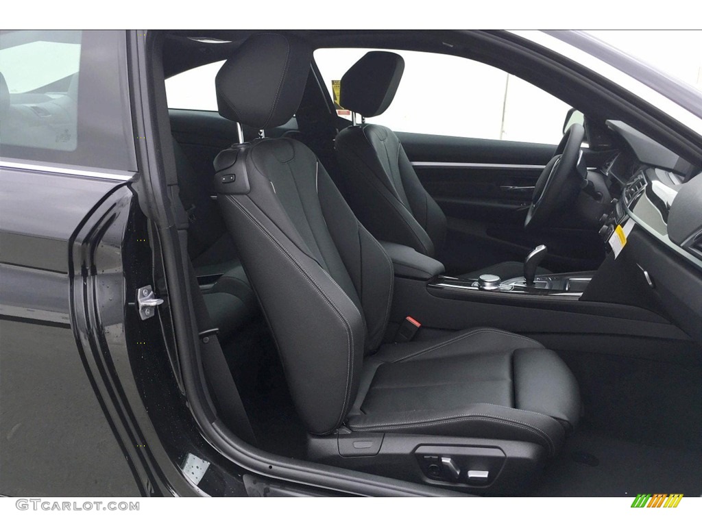 Black Interior 2020 BMW 4 Series 440i Coupe Photo #133004294