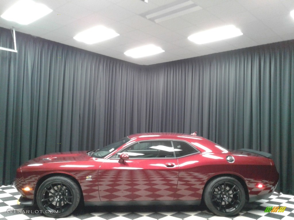 2019 Octane Red Pearl Dodge Challenger R T Scat Pack