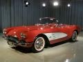 1958 Red Chevrolet Corvette Convertible  photo #1