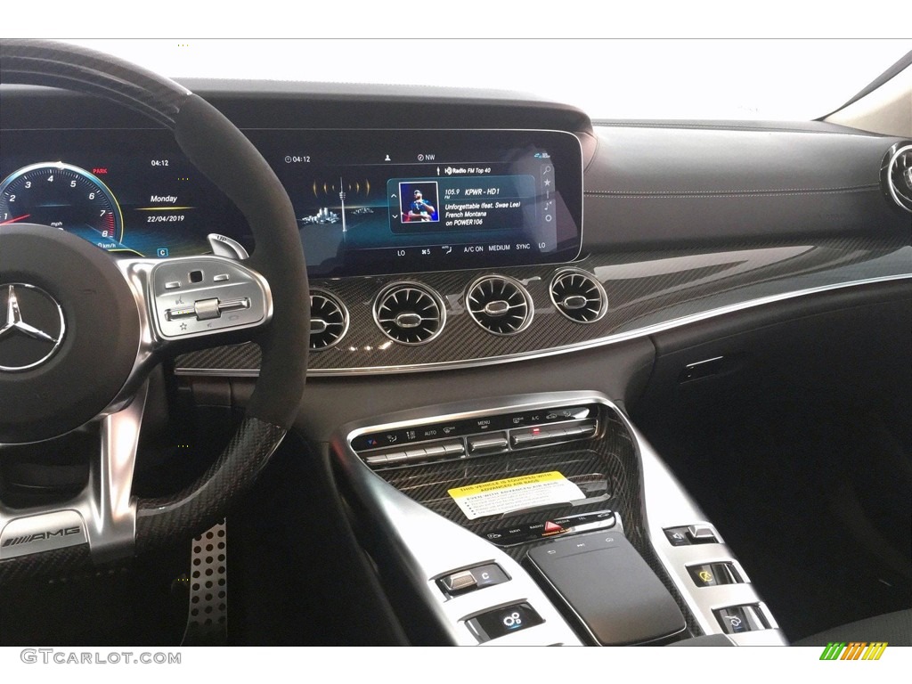 2019 Mercedes-Benz AMG GT 63 S Magma Grey/Black Dashboard Photo #133007265
