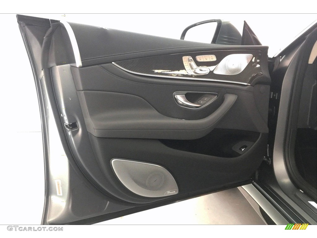 2019 Mercedes-Benz AMG GT 63 S Magma Grey/Black Door Panel Photo #133007987