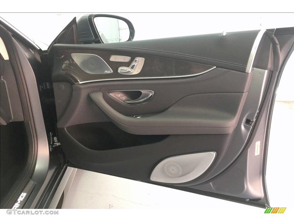 2019 Mercedes-Benz AMG GT 63 S Magma Grey/Black Door Panel Photo #133008182
