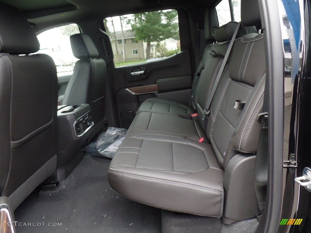 Jet Black Interior 2019 Chevrolet Silverado 1500 High