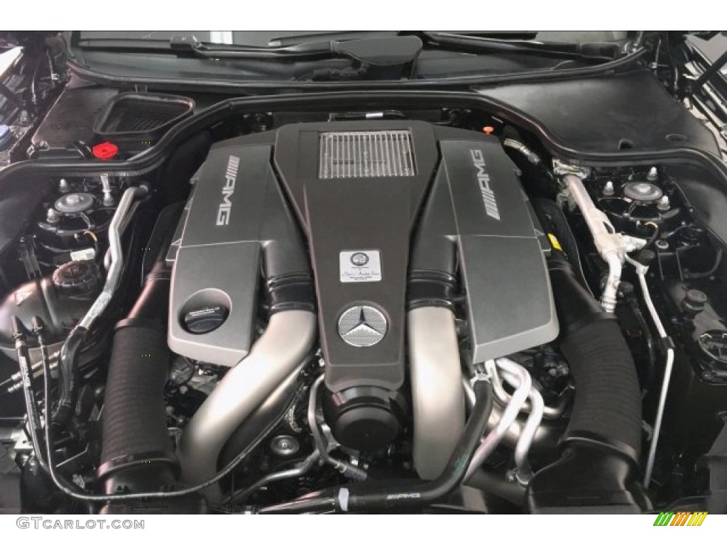 2017 Mercedes-Benz SL 63 AMG Roadster 5.5 Liter AMG biturbo DOHC 32-Valve VVT V8 Engine Photo #133009232