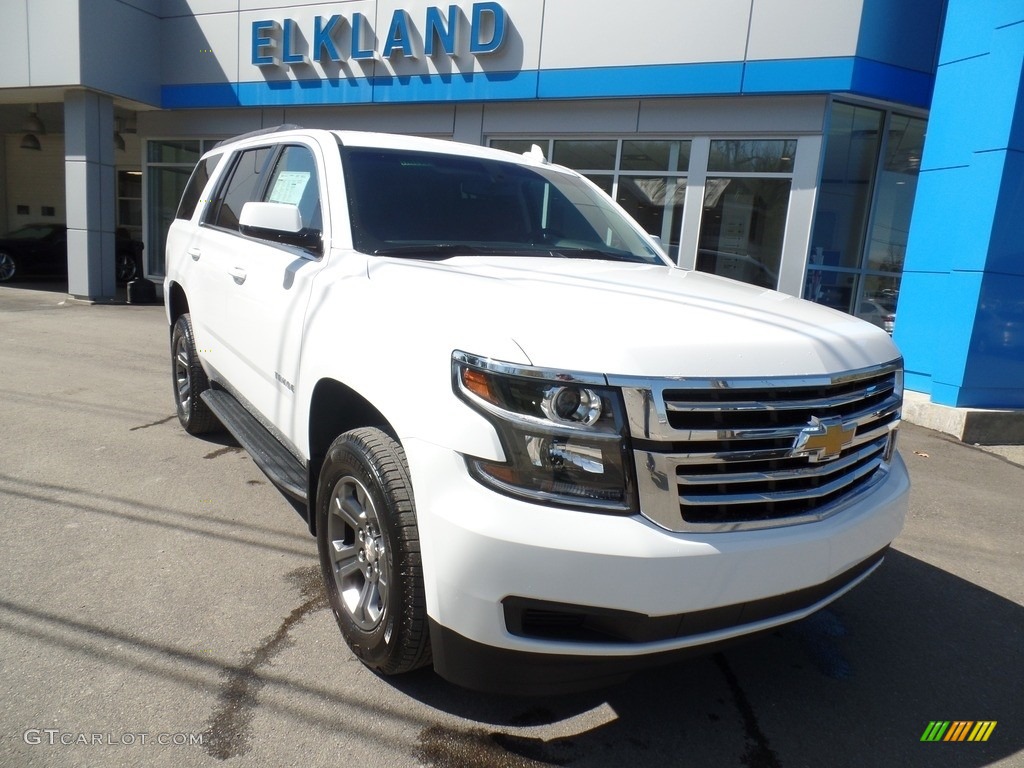 2019 Tahoe LS 4WD - Summit White / Jet Black photo #4