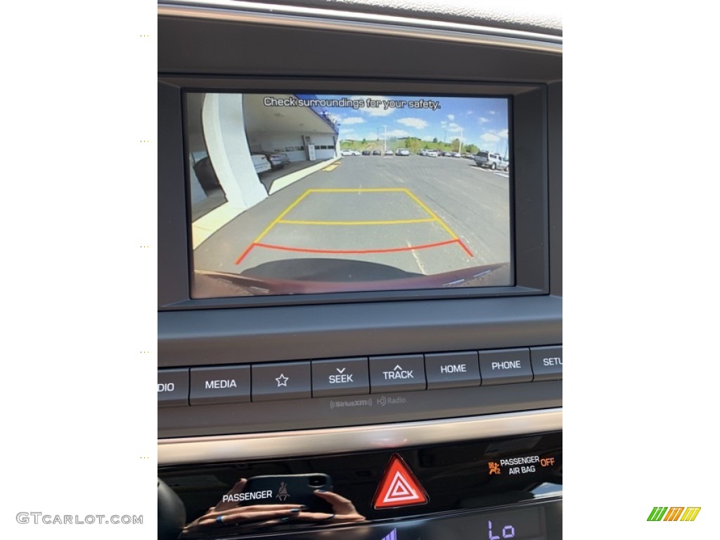 2019 Elantra Value Edition - Scarlet Red / Beige photo #32