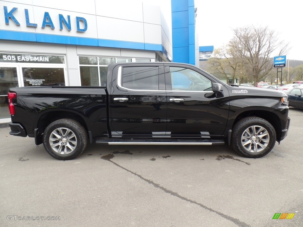 2019 Silverado 1500 High Country Crew Cab 4WD - Black / Jet Black photo #4