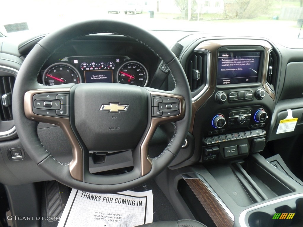 2019 Silverado 1500 High Country Crew Cab 4WD - Black / Jet Black photo #20