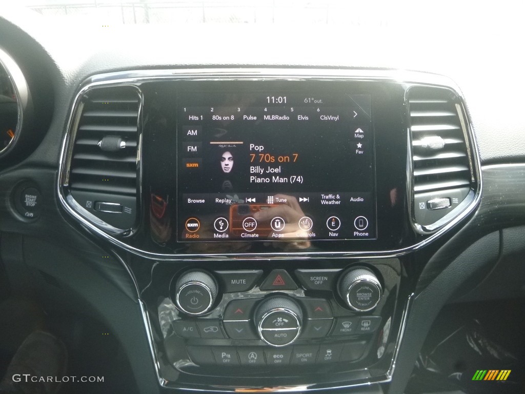 2019 Grand Cherokee Upland 4x4 - Sting-Gray / Black photo #16