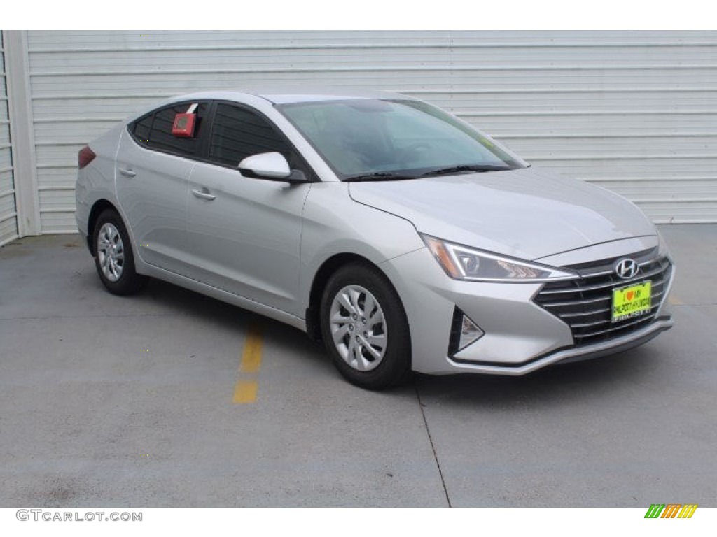 2019 Elantra SE - Symphony Silver / Black photo #2