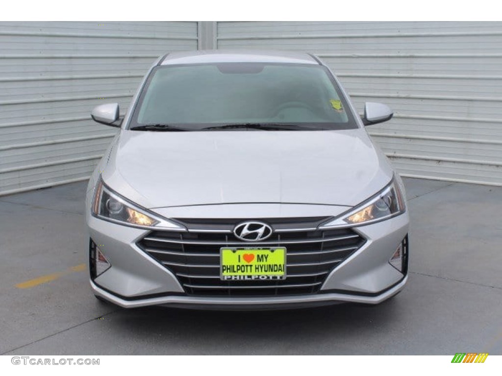 2019 Elantra SE - Symphony Silver / Black photo #3