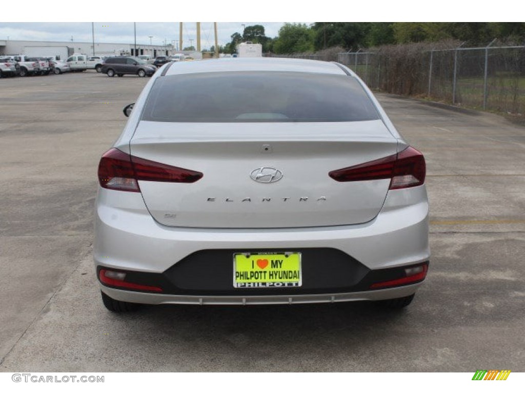 2019 Elantra SE - Symphony Silver / Black photo #7