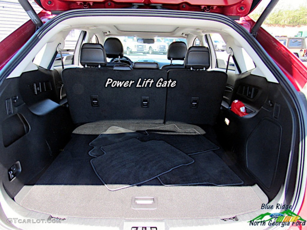 2018 Edge Titanium AWD - Ruby Red / Ebony photo #13