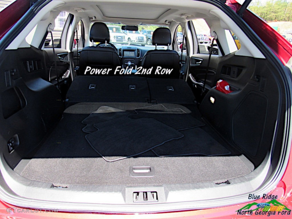 2018 Edge Titanium AWD - Ruby Red / Ebony photo #14