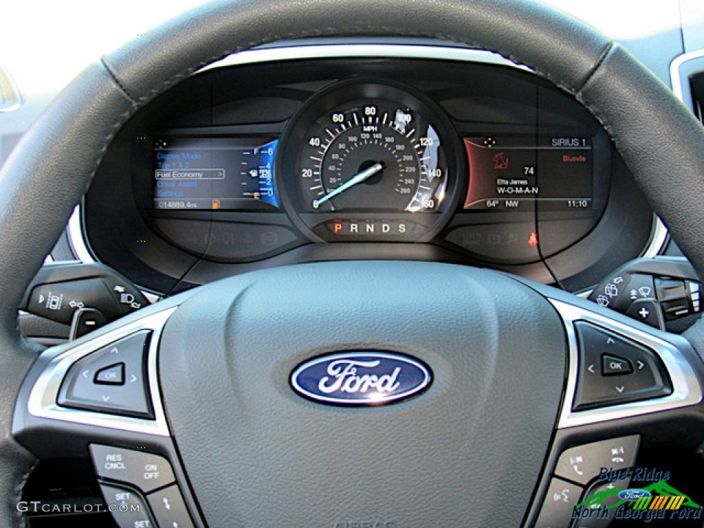 2018 Edge Titanium AWD - Ruby Red / Ebony photo #17