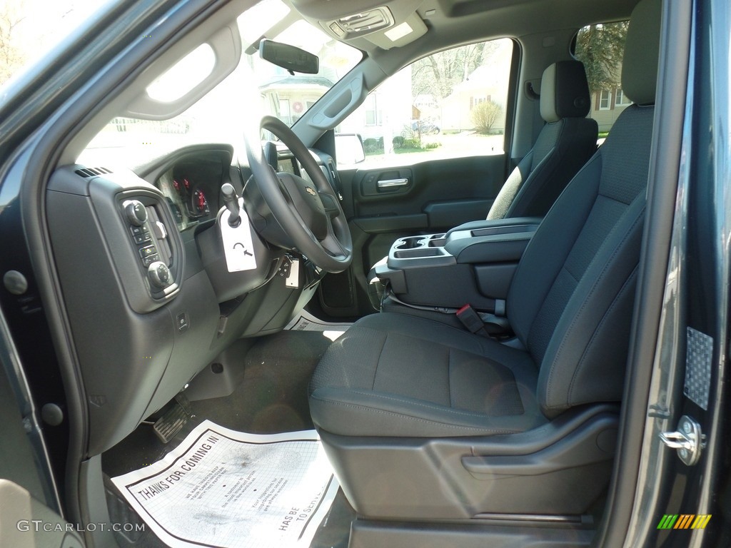 2019 Silverado 1500 Custom Crew Cab 4WD - Shadow Gray Metallic / Jet Black photo #16