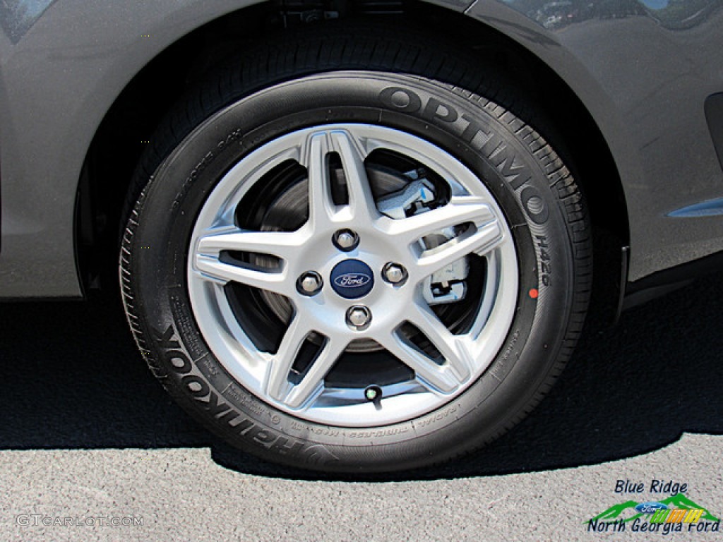 2019 Fiesta SE Sedan - Magnetic / Charcoal Black photo #9