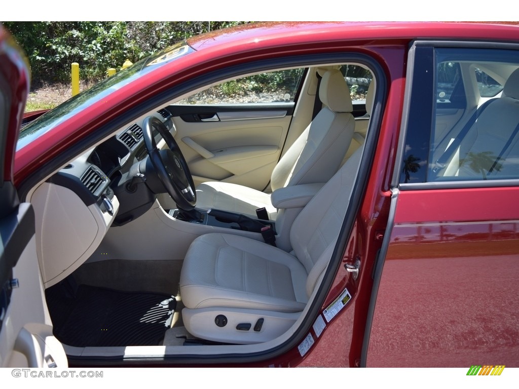 2015 Passat Wolfsburg Edition Sedan - Fortana Red Metallic / Titan Black photo #20