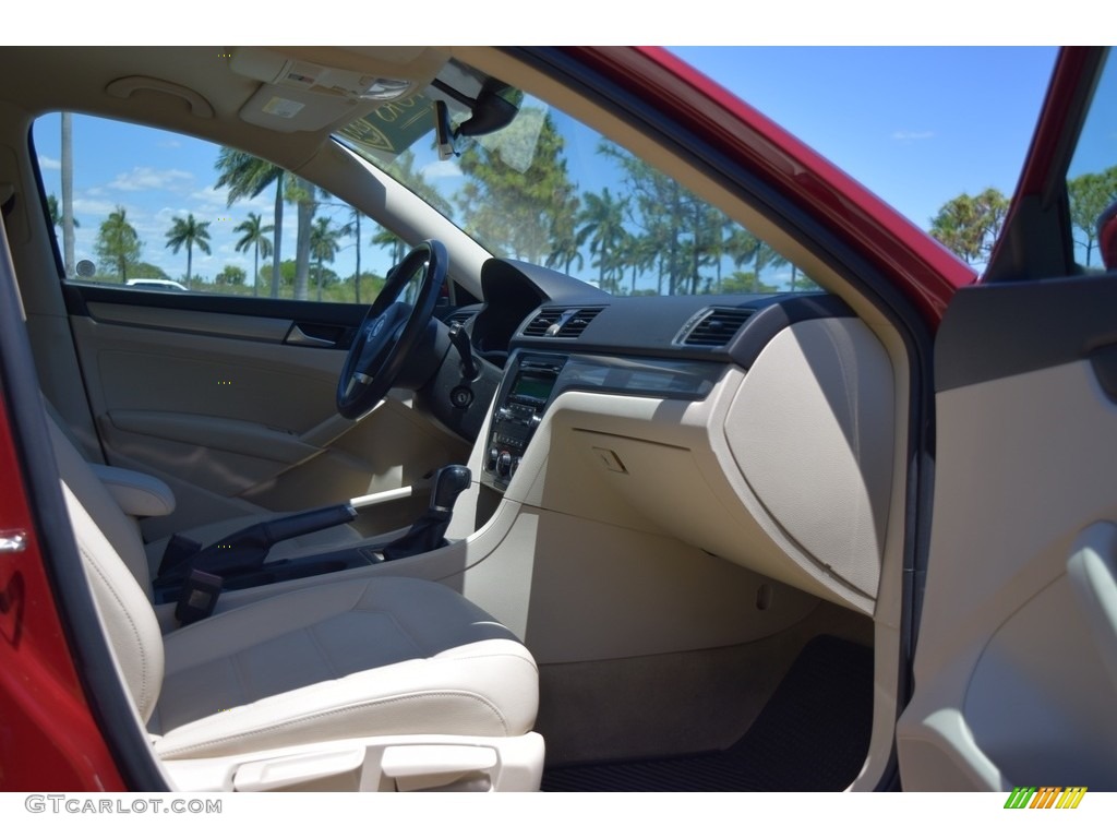 2015 Passat Wolfsburg Edition Sedan - Fortana Red Metallic / Titan Black photo #25