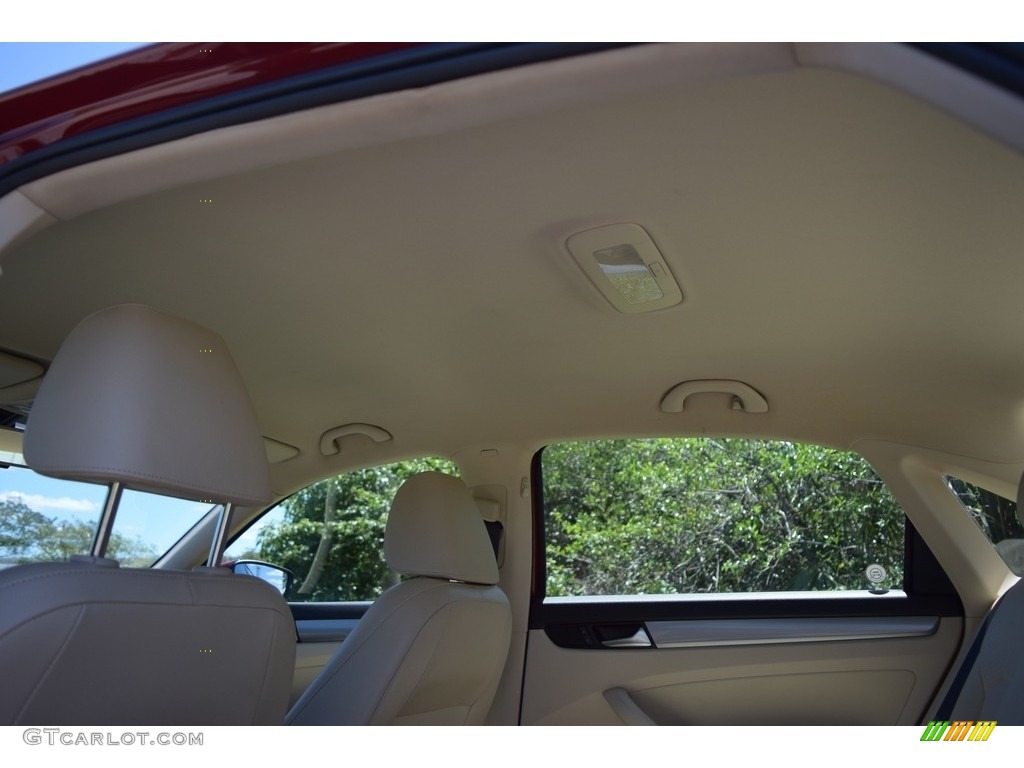 2015 Passat Wolfsburg Edition Sedan - Fortana Red Metallic / Titan Black photo #41