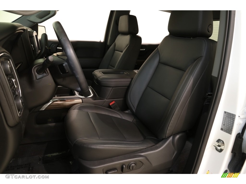 Jet Black Interior 2019 Chevrolet Silverado 1500 RST Crew Cab 4WD Photo #133021557