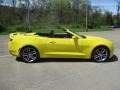 2018 Bright Yellow Chevrolet Camaro LT Convertible  photo #6