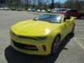 2018 Bright Yellow Chevrolet Camaro LT Convertible  photo #7