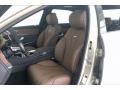 Nut Brown/Black Front Seat Photo for 2019 Mercedes-Benz S #133022817