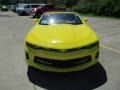 Bright Yellow - Camaro LT Convertible Photo No. 35