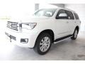 Blizzard White Pearl - Sequoia Platinum 4x4 Photo No. 3