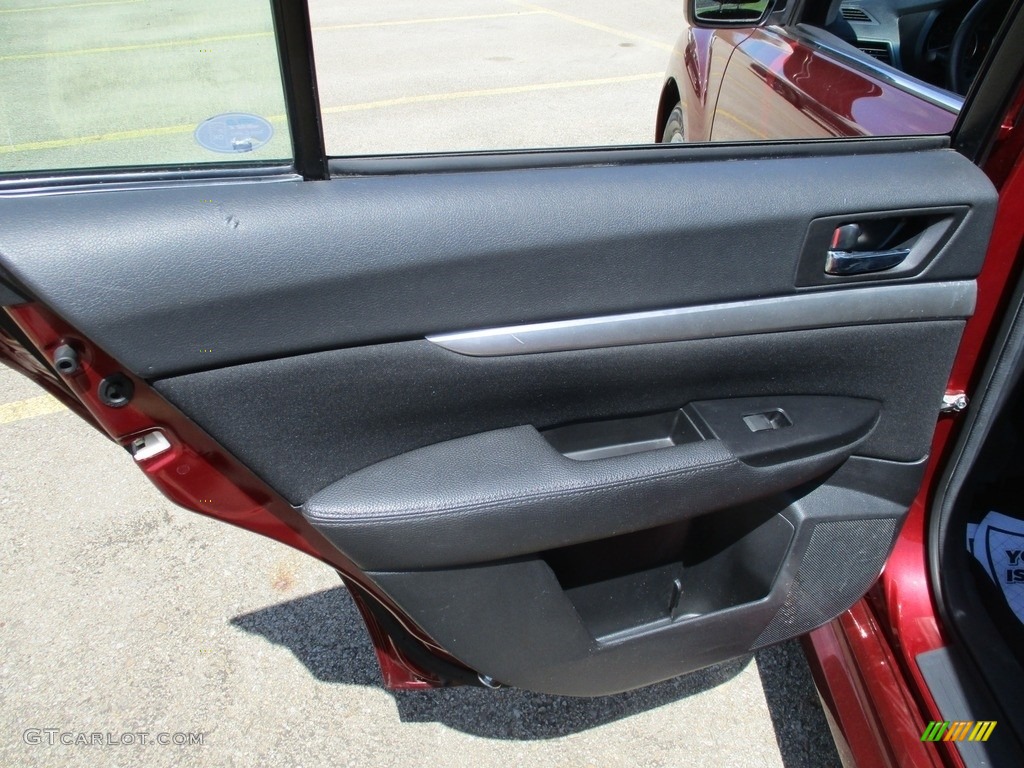 2011 Legacy 2.5i Premium - Ruby Red Pearl / Off-Black photo #23