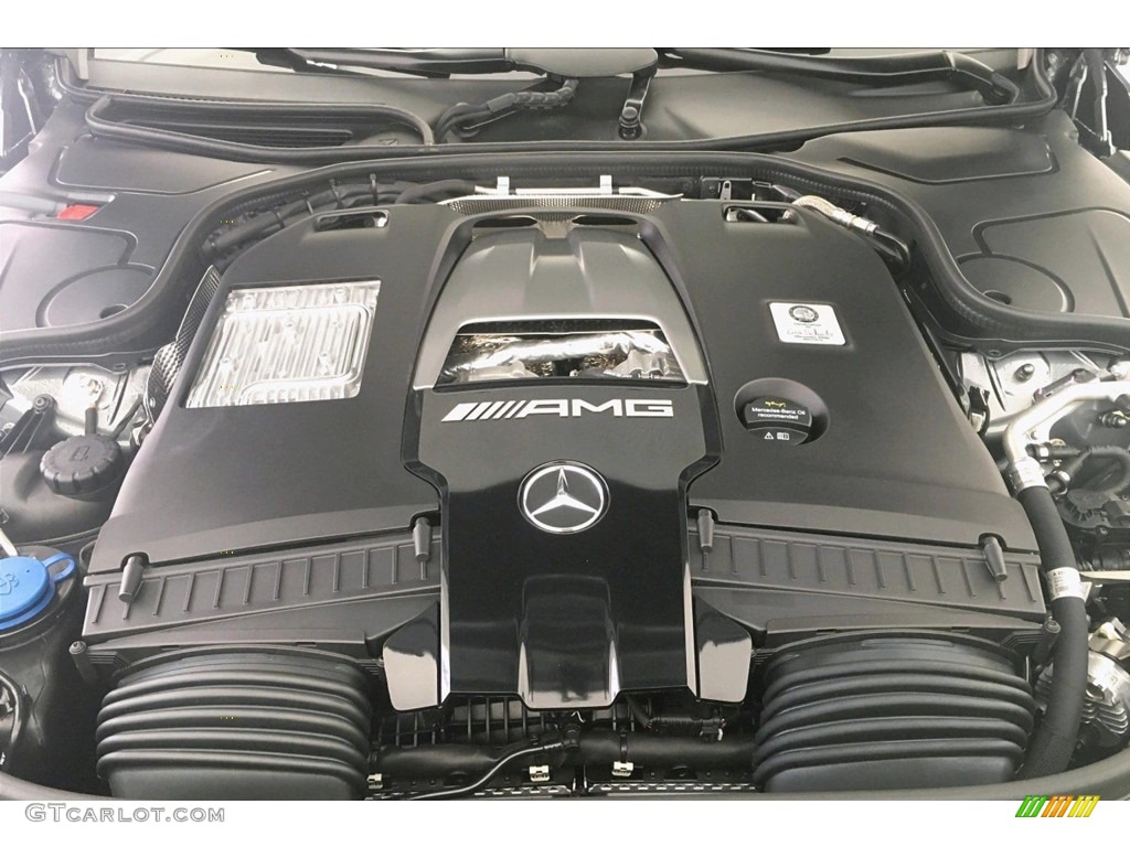 2019 Mercedes-Benz S AMG 63 4Matic Coupe 4.0 Liter biturbo DOHC 32-Valve VVT V8 Engine Photo #133023537