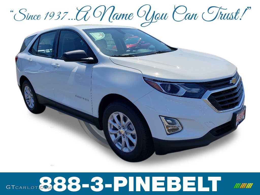 2019 Equinox LS - Summit White / Medium Ash Gray photo #1