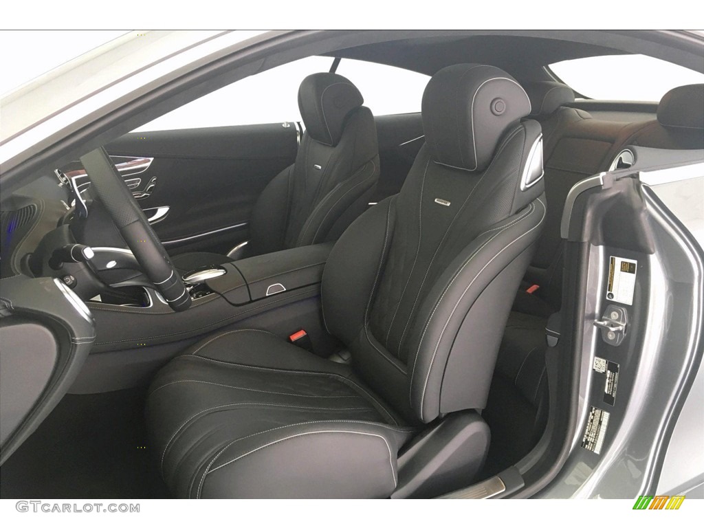 Black Interior 2019 Mercedes-Benz S AMG 63 4Matic Coupe Photo #133023682