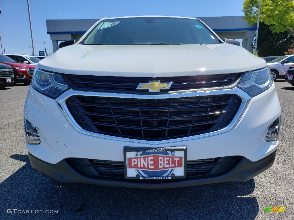 2019 Equinox LS - Summit White / Medium Ash Gray photo #2