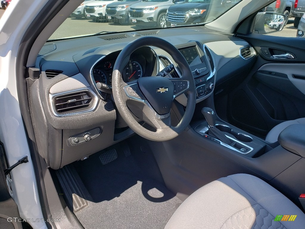 2019 Equinox LS - Summit White / Medium Ash Gray photo #7